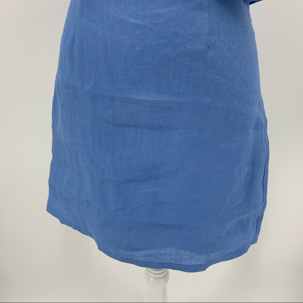 Revolve Capulet Chambray One-Shoulder Dress SZ SM - Picture 4 of 16